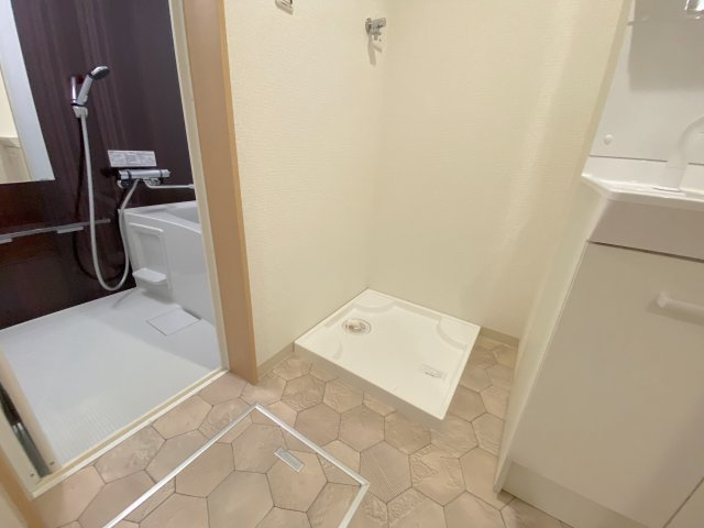 【洗面所】 | F+style浜寺石津町西３号館 | 広い洗面スペース
