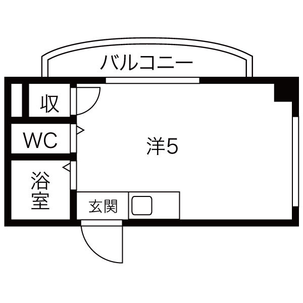 有馬パレス千林の間取り