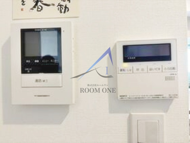 サンハイツ大森のセキュリティ|モニター付インターホンです。