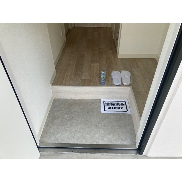 エンデカ東浦和の玄関|明るい玄関です