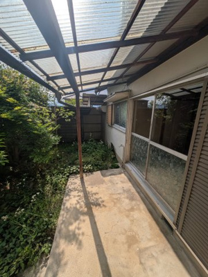 【庭】 | 地黄町一戸建貸家