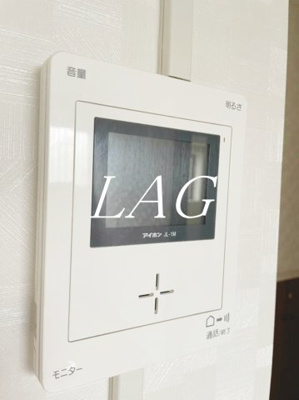 【セキュリティ】 | ベルフルール | モニター付きインターフォンです。