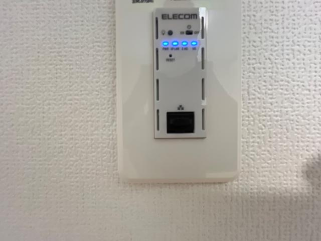 クレール比治山の設備|Wifiルーター