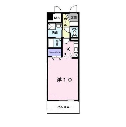 グランジュネッスの間取り