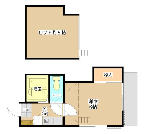 蕨市南町１丁目のアパート
