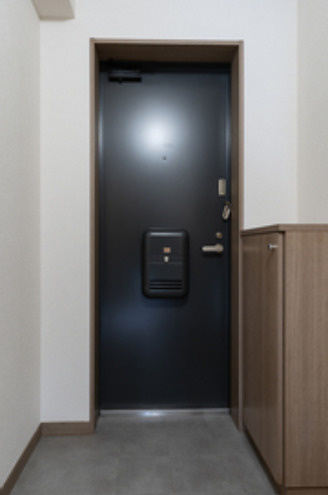 杉並区荻窪４丁目の賃貸マンションの玄関