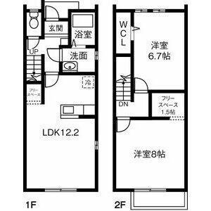 ボヌールの間取り
