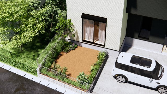上田市上田の外観パース|仕様のご確認やローンのご相談は＜Tel 026-477-7419＞まで♪
