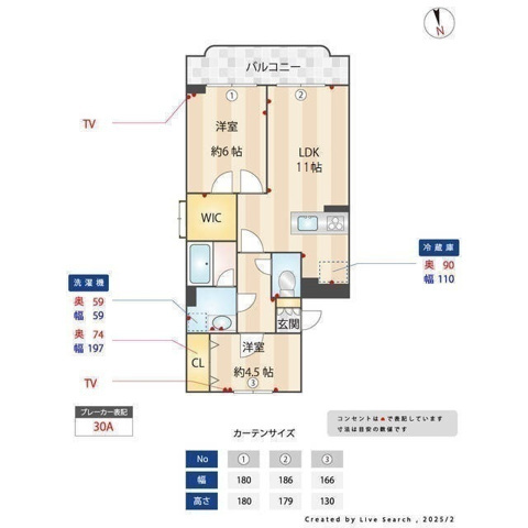 荻嶋グリーンハイツの間取り