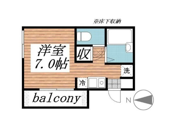 足立区南花畑３丁目のアパート