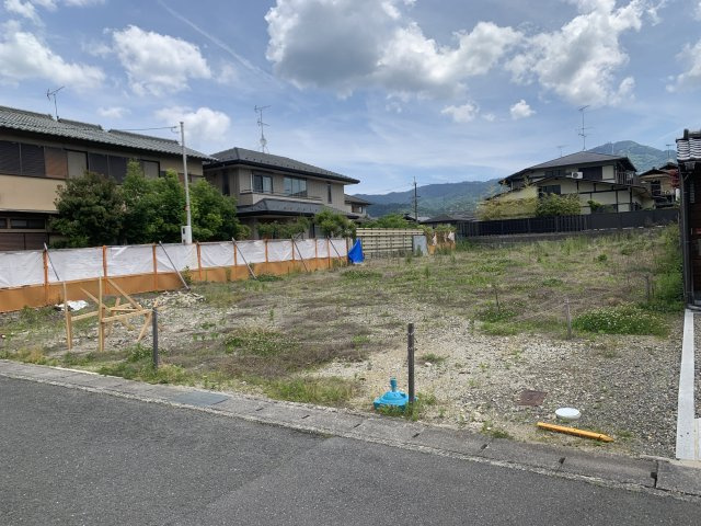 京都市左京区岩倉南平岡町　建築条件無し売土地の外観