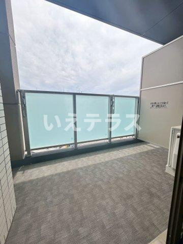 レオンコンフォート神戸ハーバーウエストのバルコニー