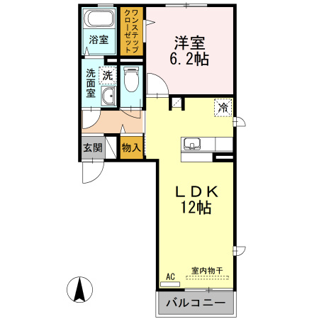 【間取り】 | グレイス色葉