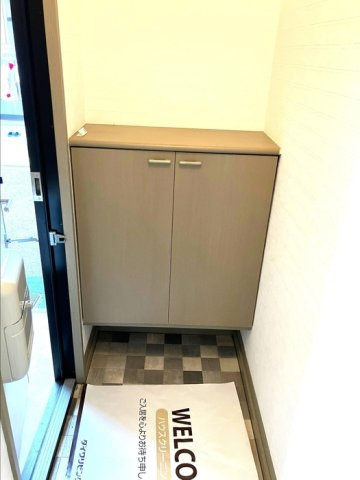 セジュールソランシア A棟の玄関