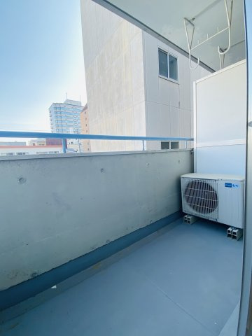 マンションステップのバルコニー