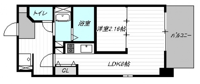 Axis Bldの間取り