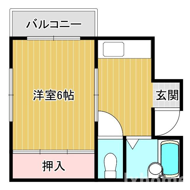ハイツ寿里庵の間取り