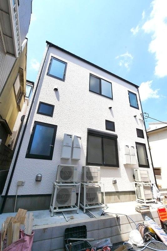 練馬区栄町のアパートの外観
