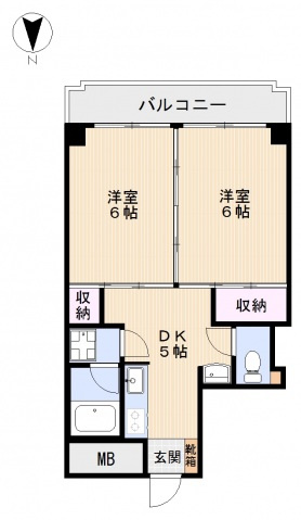 寺西ビルの間取り
