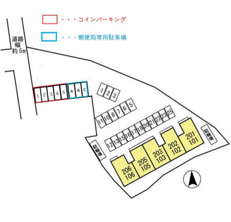 ヴェルツ音羽の区画図