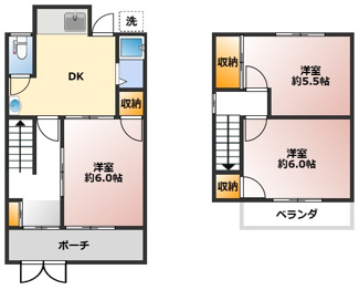 【間取り】 | 中村ハイツ
