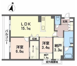 【間取り】 | シャーメゾングラン南福岡