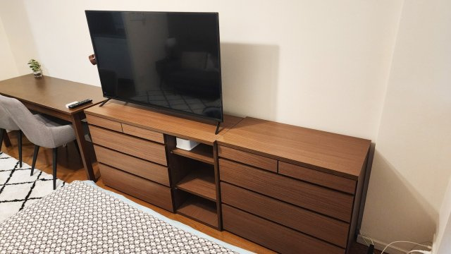 スカイコート神田弐番館の設備|TV・シェルフ