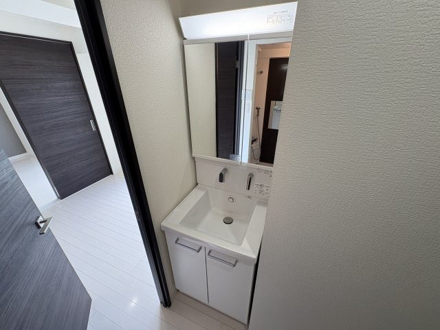ラムール鈴蘭台南の洗面所