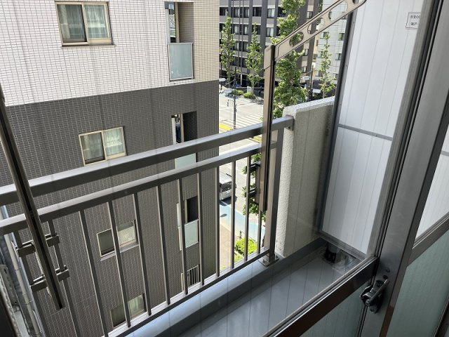 須藤ハイツのバルコニー
