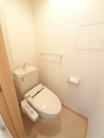 サンライズフェアスカイのトイレ|シンプルで使いやすいトイレです