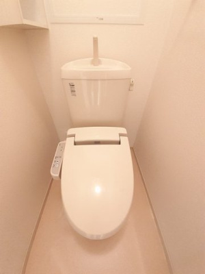 【トイレ】 | サニーグリーン　Ｄ | 清潔感のあるトイレです