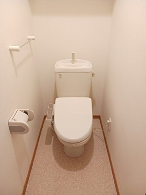 【トイレ】 | ベルメゾン　Ｂ棟 | トイレです