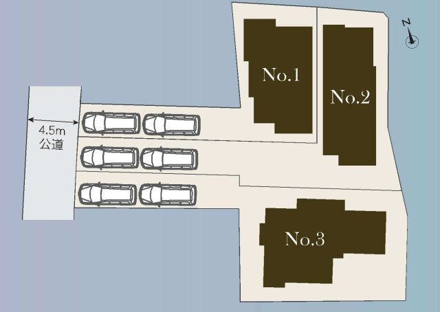 戸塚区舞岡町　新築戸建て　第6の区画図