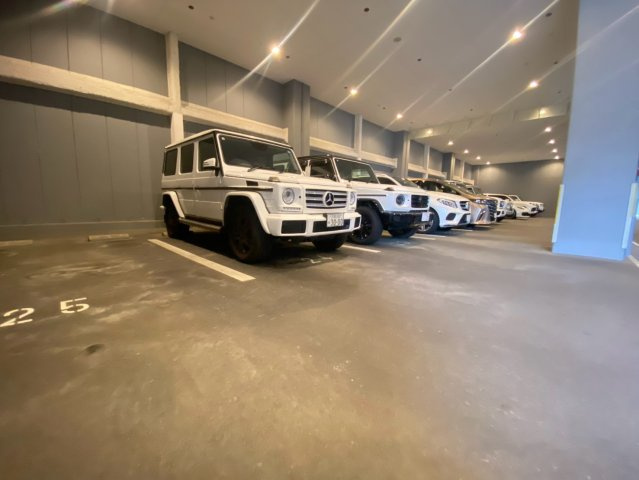 ジオタワー高槻ミューズフロントの駐車場
