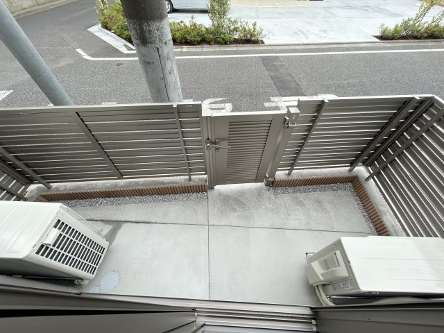 石蕗小路Ⅲのバルコニー