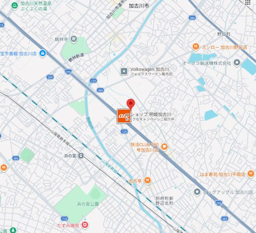 加古川市野口町長砂　中古戸建の地図