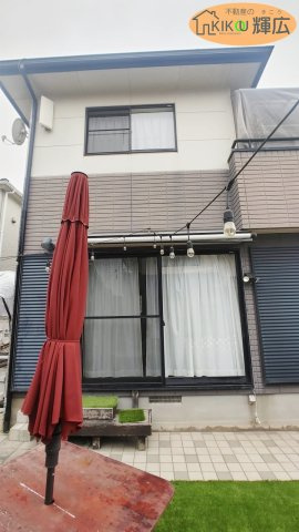 加古川市野口町長砂　中古戸建の庭