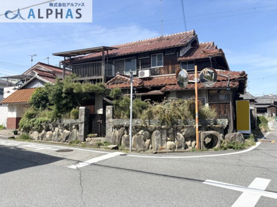 【前面道路含む現地写真】 | 明石市二見町西二見　建築条件なし売り土地 | 南東角地♪陽当り通風良好♪☆建築条件なし☆　お好きなハウスメーカーで建築できます♪