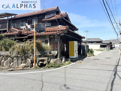 【前面道路含む現地写真】 | 明石市二見町西二見　建築条件なし売り土地 | 南東角地♪陽当り通風良好♪☆建築条件なし☆　お好きなハウスメーカーで建築できます♪