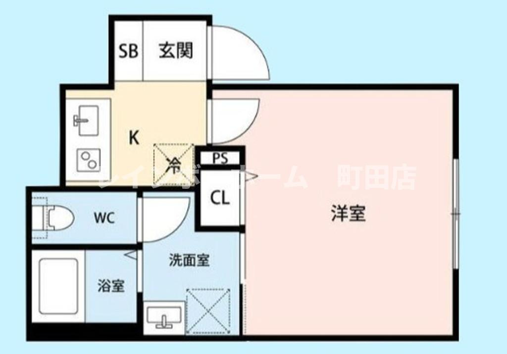 エラン海老名～そよ風のフィオーレ～※初期費用分割あと払いサービス利用可能物件の間取り