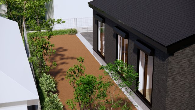 上田市芳田の外観パース|仕様のご確認やローンのご相談は＜Tel 026-477-7419＞まで♪