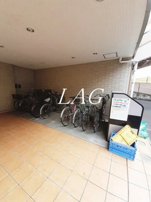 【その他共用部分】 | サンパレスＭ | 駐輪場です。