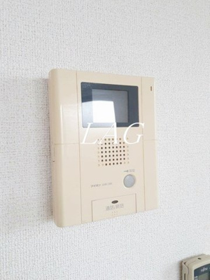 【セキュリティ】 | サンパレスＭ | モニター付きインターホンです。