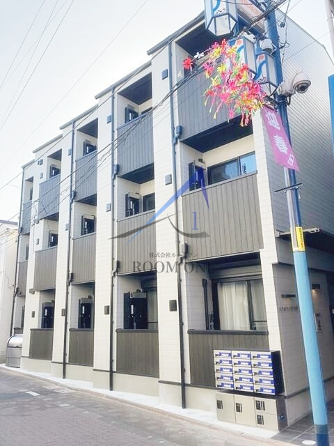エクセラン仲六郷の外観|外観です。