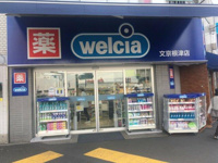 ウエルシア文京根津店まで258m