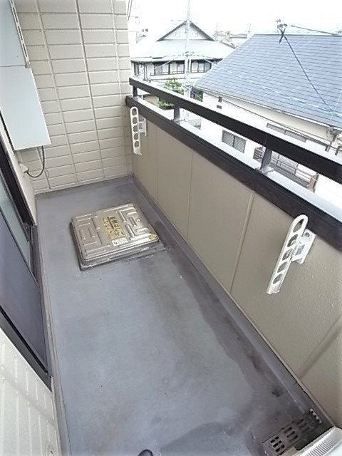 エクセレント御影のバルコニー