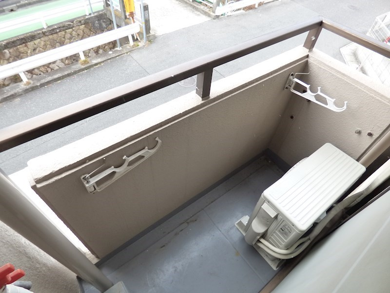 メープル御影中町のバルコニー