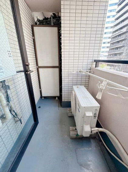 アフニィ駒込のバルコニー
