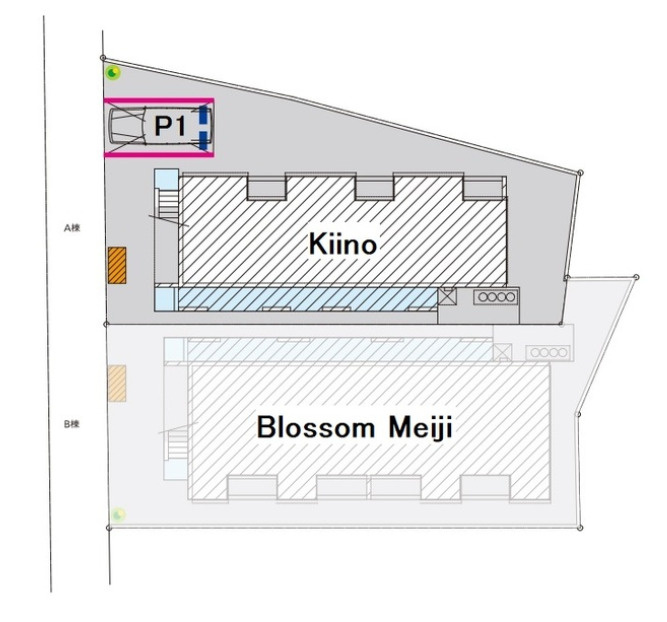 Kiinoの区画図