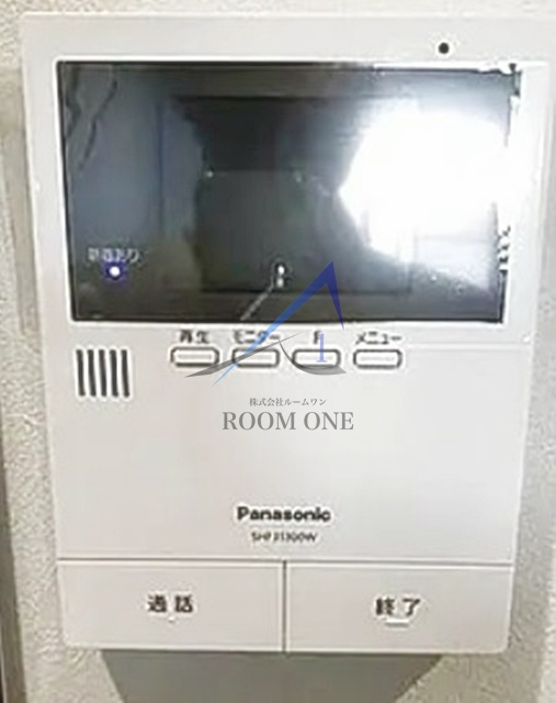 Ｐｅｒｓｉｍｍｏｎのセキュリティ|モニター付きインターホンです。